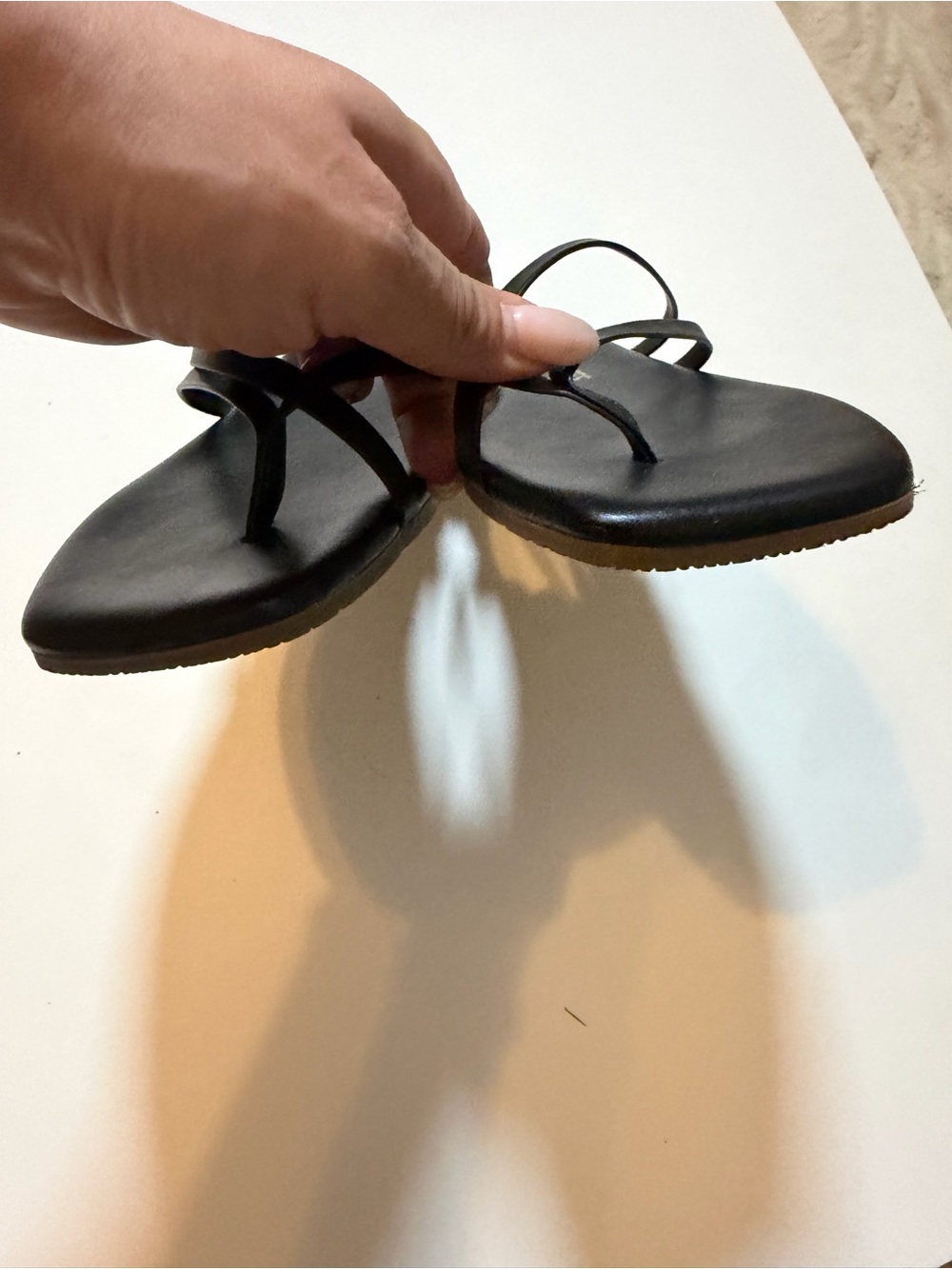 TKEES Black Liri Strappy Sandal - Picture 3 of 4